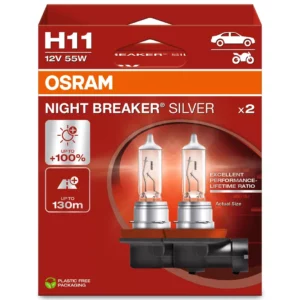 NIGHT BREAKER® SILVER H11