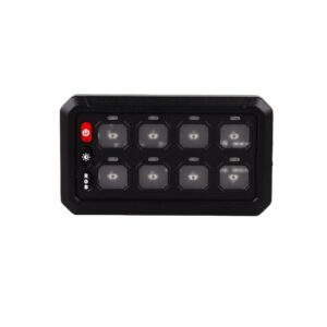 Lumen 8 omkopplarpanel med kraftfördelning