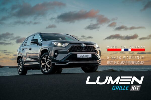Lumen Toyota Rav4 2019+ Hybrid grillkit (Lumen Helios Performance S20) - Bild 7