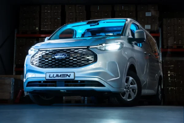 Lumen grillkit Ford E-Transit Custom 2024+  (Lumen Helios SQ16 x 2) - Bild 5